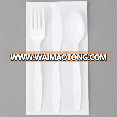 2017 high quality eco-friendly disposable PP PS plastic cutlery/fork/knife/spoon